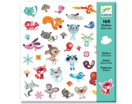 Djeco Наклейки Маленькие друзья