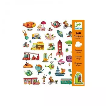 Djeco Наклейки В дорогу!