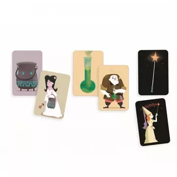 Djeco Настольная карточная игра Школа волшебников