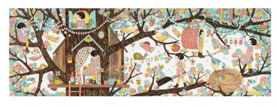 Djeco Пазл Дом на дереве (200 деталей)