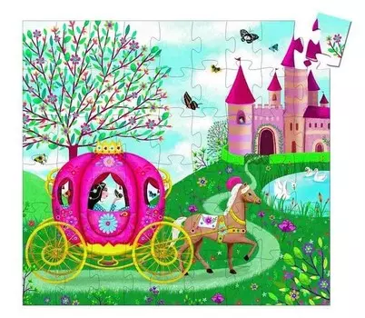 Djeco Пазл Карета Элизы