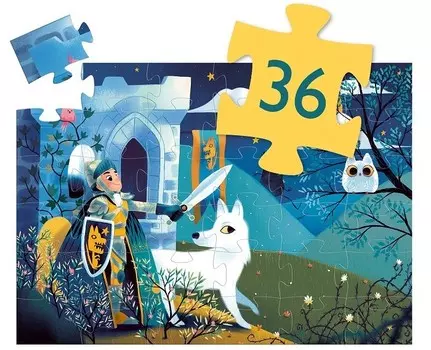 Djeco Пазл Рыцарь (36 деталей)