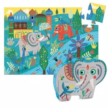 Djeco Пазл Слон (24 элемента)