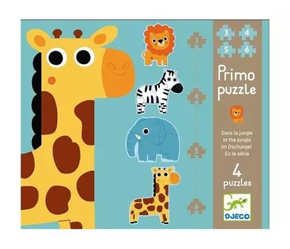 Djeco Пазл В джунглях