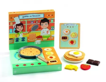 Djeco Сюжетно-ролевая игра Блинная Галлы и Титуана