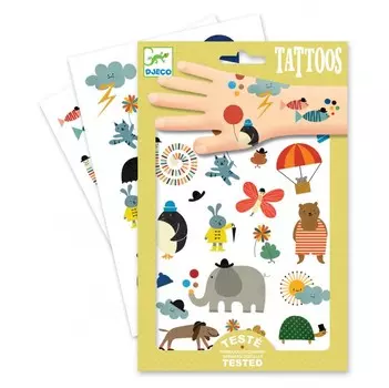 Djeco Татуировки Забавные мелочи