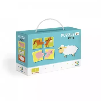 Dodo Пазл-парочки для малышей Домашние животные