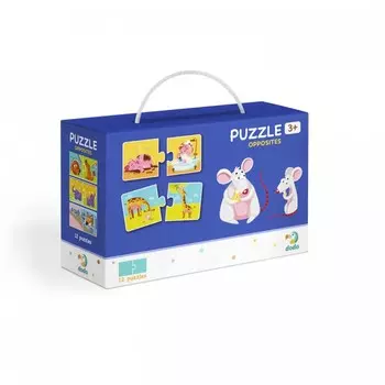 Dodo Пазл-парочки Противоположности (24 элемента)