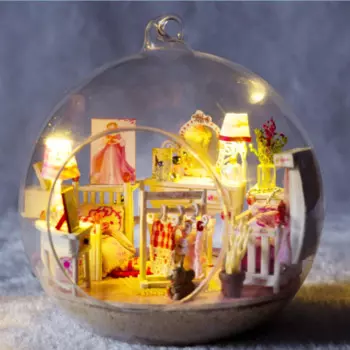 Dolemikki Домик игрушечный Сборная модель шар