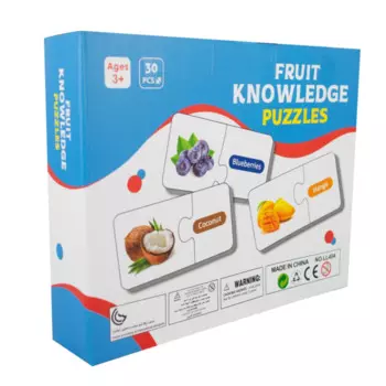 Dolemikki Пазл для малышей Фрукты на английском языке