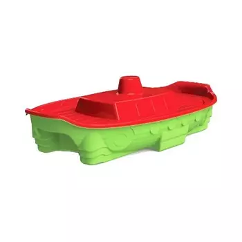 Doloni Песочница-бассейн с крышкой Корабль 138 см