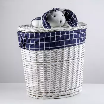 Доляна Корзина универсальная плетёная Love 47х41х29 см