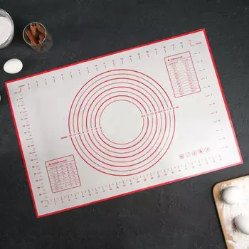 Доляна Коврик армированный с разлиновкой 60x40 см