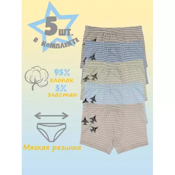 Donella Боксеры детские для мальчика 5 шт. 751147SU/5