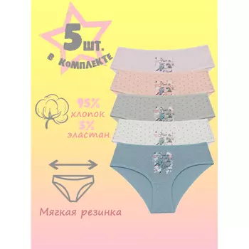 Donella Комплект трусов для девочек 5 шт. 501328B/5