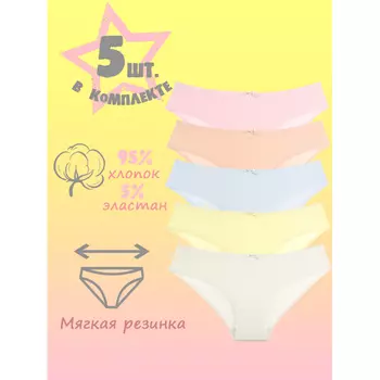 Donella Комплект трусов для девочек 5 шт. 5171WD6/5