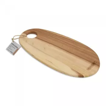 DOSH | HOME Доска разделочная овальная Draco с ручкой 41x21.5x1.5 cм