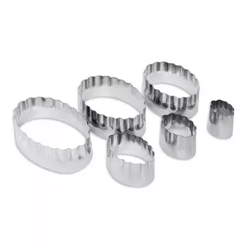 DOSH | HOME Формочки для печенья Vela Овал 6 шт.