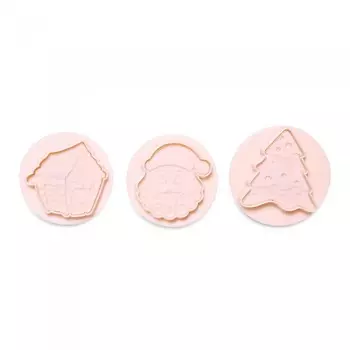 DOSH | HOME Формочки с печатью для печенья Vela Зима 3 шт.