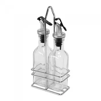 DOSH | HOME Набор для масла и уксуса Lira на подставке 150 мл