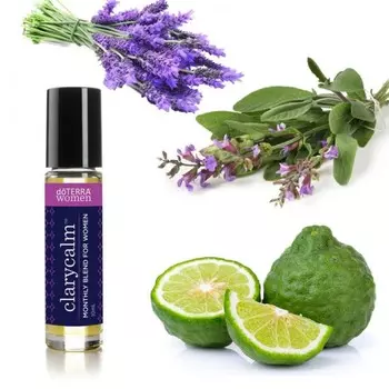 doTERRA Смесь эфирных масел Clary Calm Клари Калм роллер 10 мл