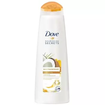 Dove Шампунь Nourishing Secrets Восстановление с куркумой и кокосовым маслом 380 мл