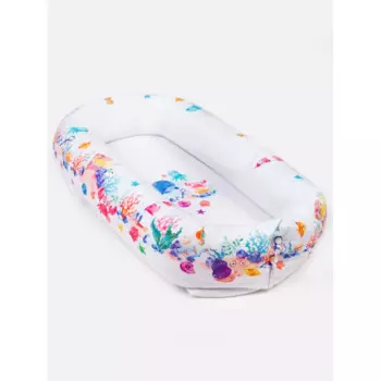 Dr. Hygge Кокон-гнёздышко для сна малыша Подводный мир