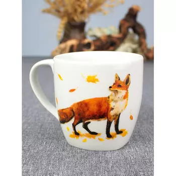 Думай о хорошем Кружка Лиса 400 мл