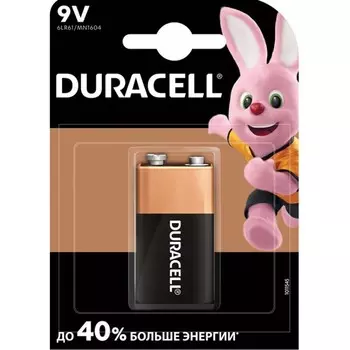 Duracell Батарейка алкалиновая Basic MN1604 (6LR61)