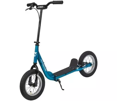 Двухколесный самокат Novatrack внедорожный Stamp N2