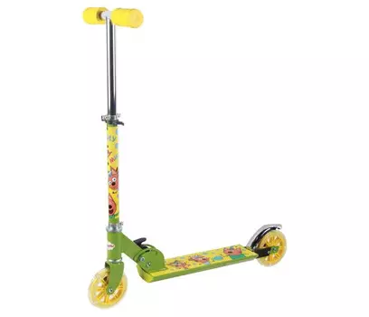 Двухколесный самокат Russia Три Кота складной