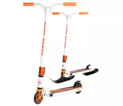 Двухколесный самокат Yezz Start с лыжами