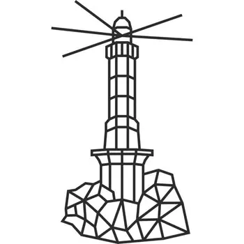 Eco Wood Art Деревянный декор Панно Ewa Design Маяк