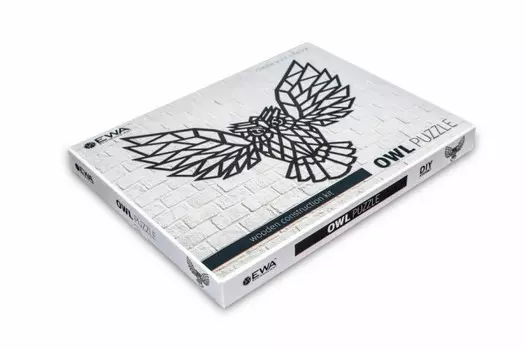 Eco Wood Art Интерьерный пазл Сова