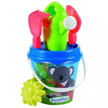 Ecoiffier Набор для песка Ведерко с коалой 17 см