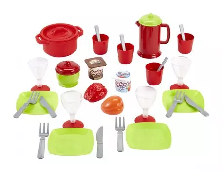 Ecoiffier Набор посудки Chef 36 предметов