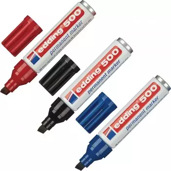 Edding Набор маркеров перманентных 500 3 цвета