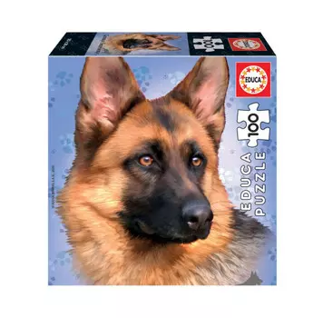 Educa Игрушка-головоломка пазл Немецкая овчарка 28х20 см 100 деталей