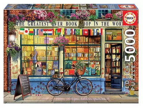 Educa Пазл Книжный магазин 5000 деталей