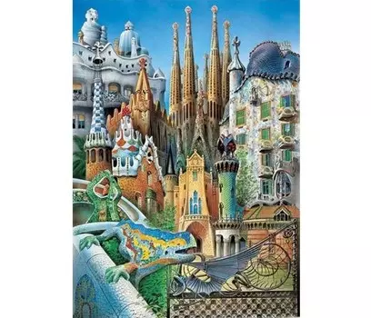 Educa Пазл Коллаж миниатюра 1000 элементов