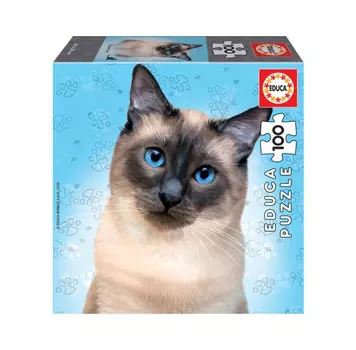 Educa Пазл Кошка Сиамская 100 деталей