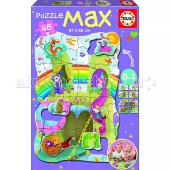 Educa Пазл-мега Рыцари и принцессы