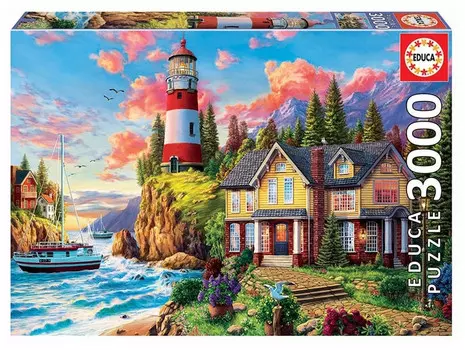 Educa Пазл Пейзаж маяк 3000 деталей