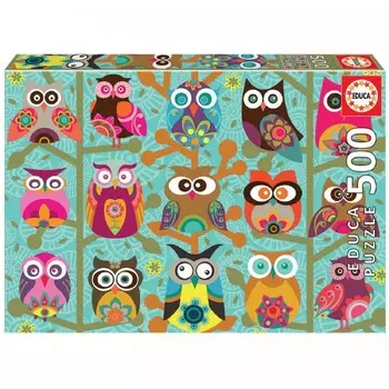 Educa Пазл Совы 500 деталей