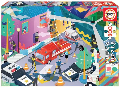 Educa Пазл Спасательные службы (200 деталей)