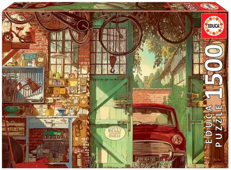 Educa Пазл Старый гараж Арли Джонс 1500 деталей