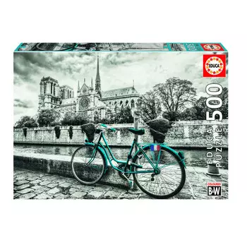 Educa Пазл Велосипед возле Нотр-Дама 500 деталей