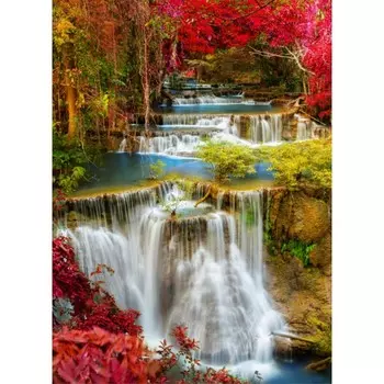 Educa Пазл Водопад в глухом лесу 1000 деталей