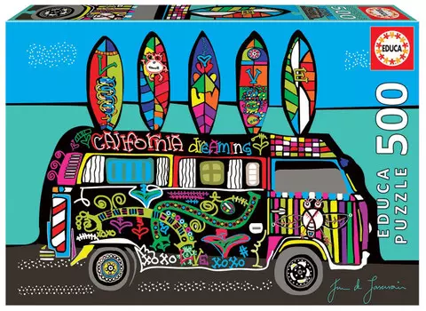 Educa Пазл Забавное Калифорнийские мечты (500 деталей)