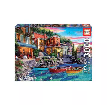 Educa Пазл Закат в Комо 3000 деталей